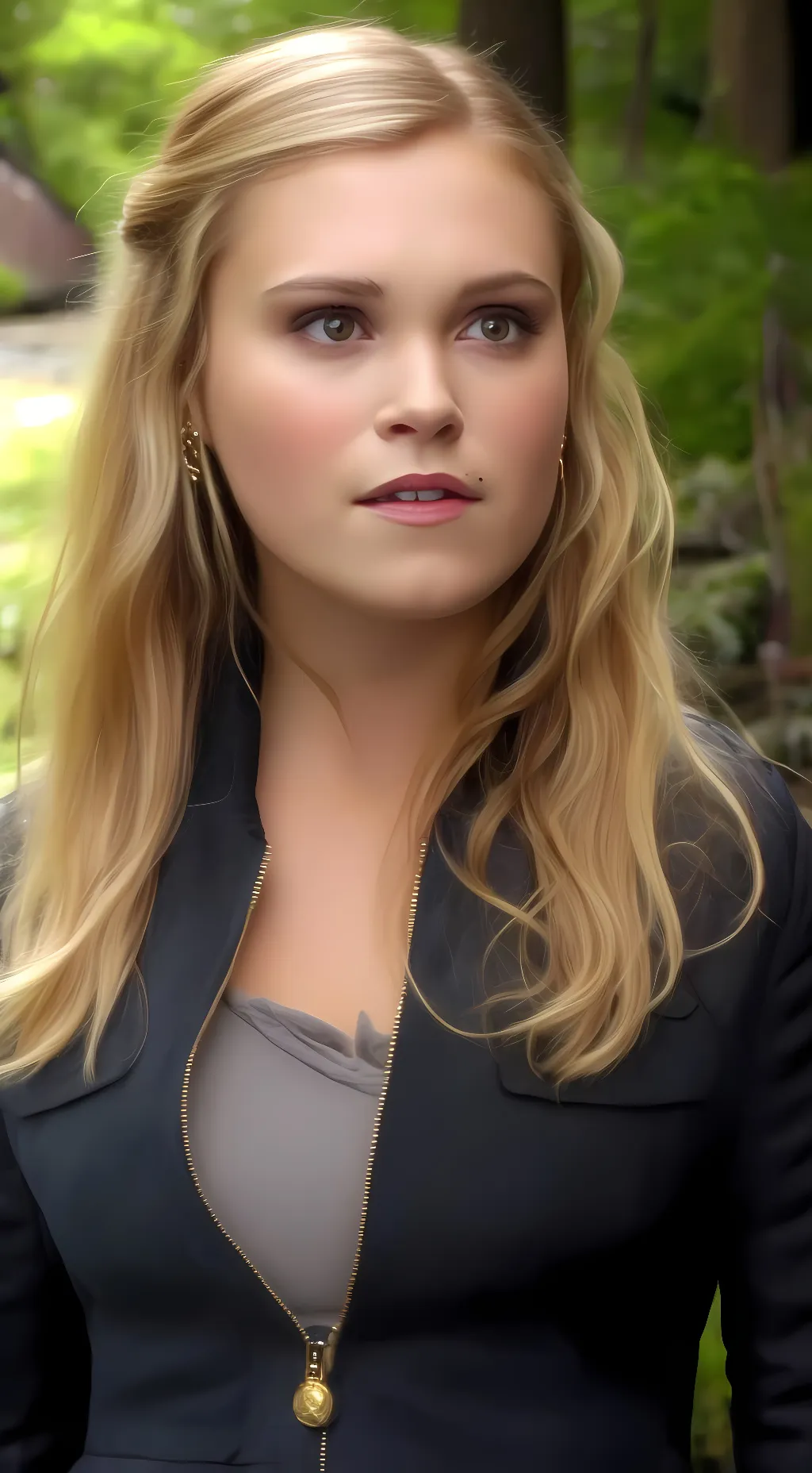 ai character: Clarke Griffin background