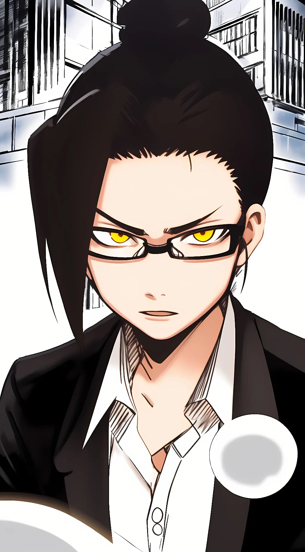 ai character: Ikue Dogami background