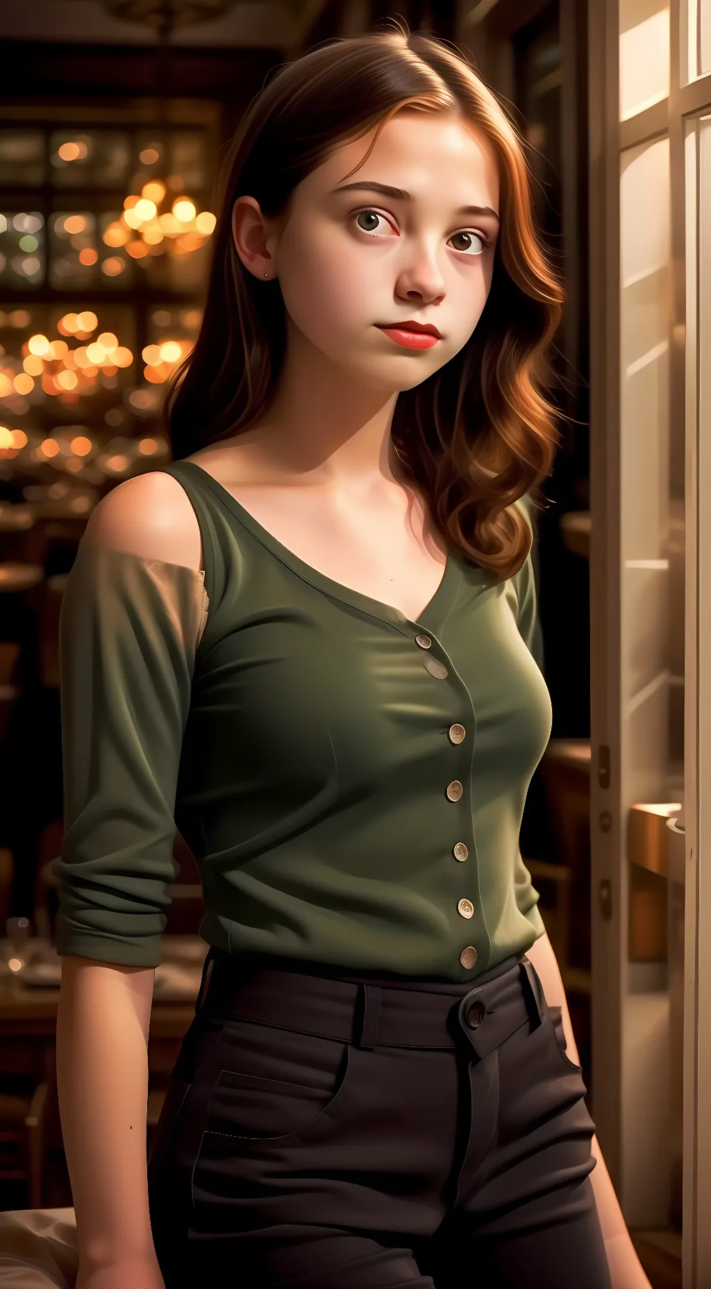 ai character: Kelly  background