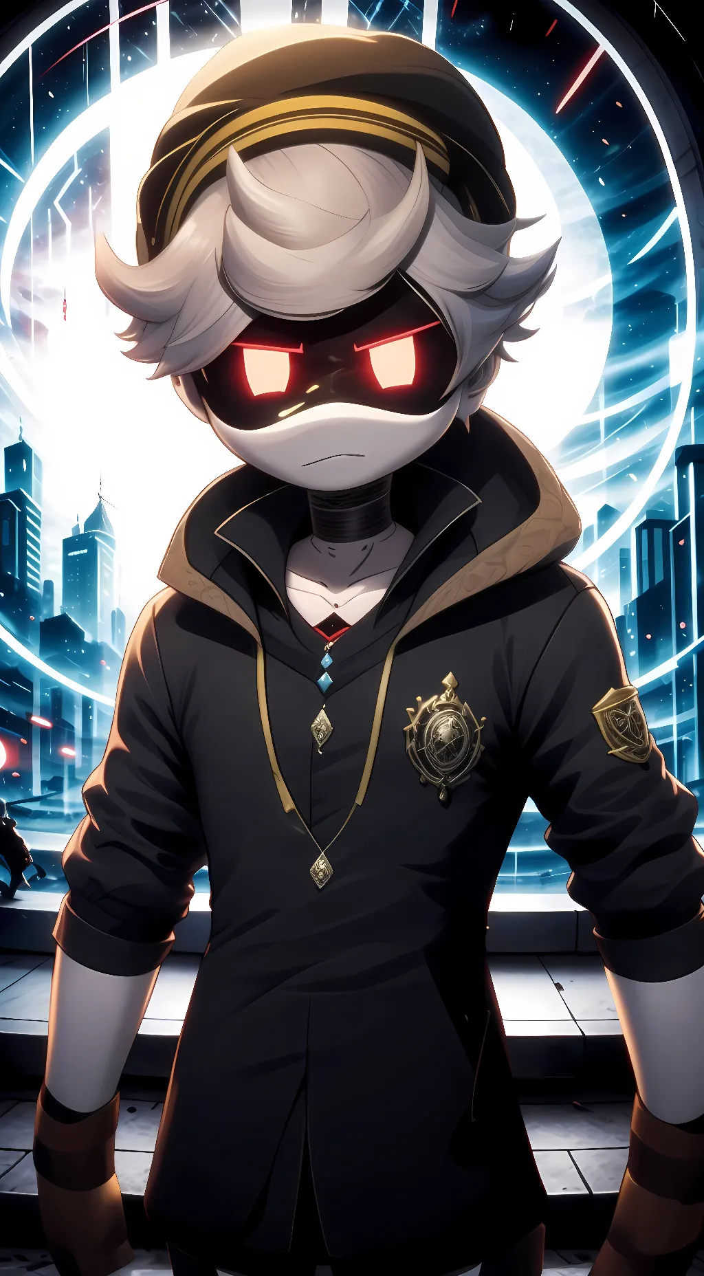 ai character: the last drones background