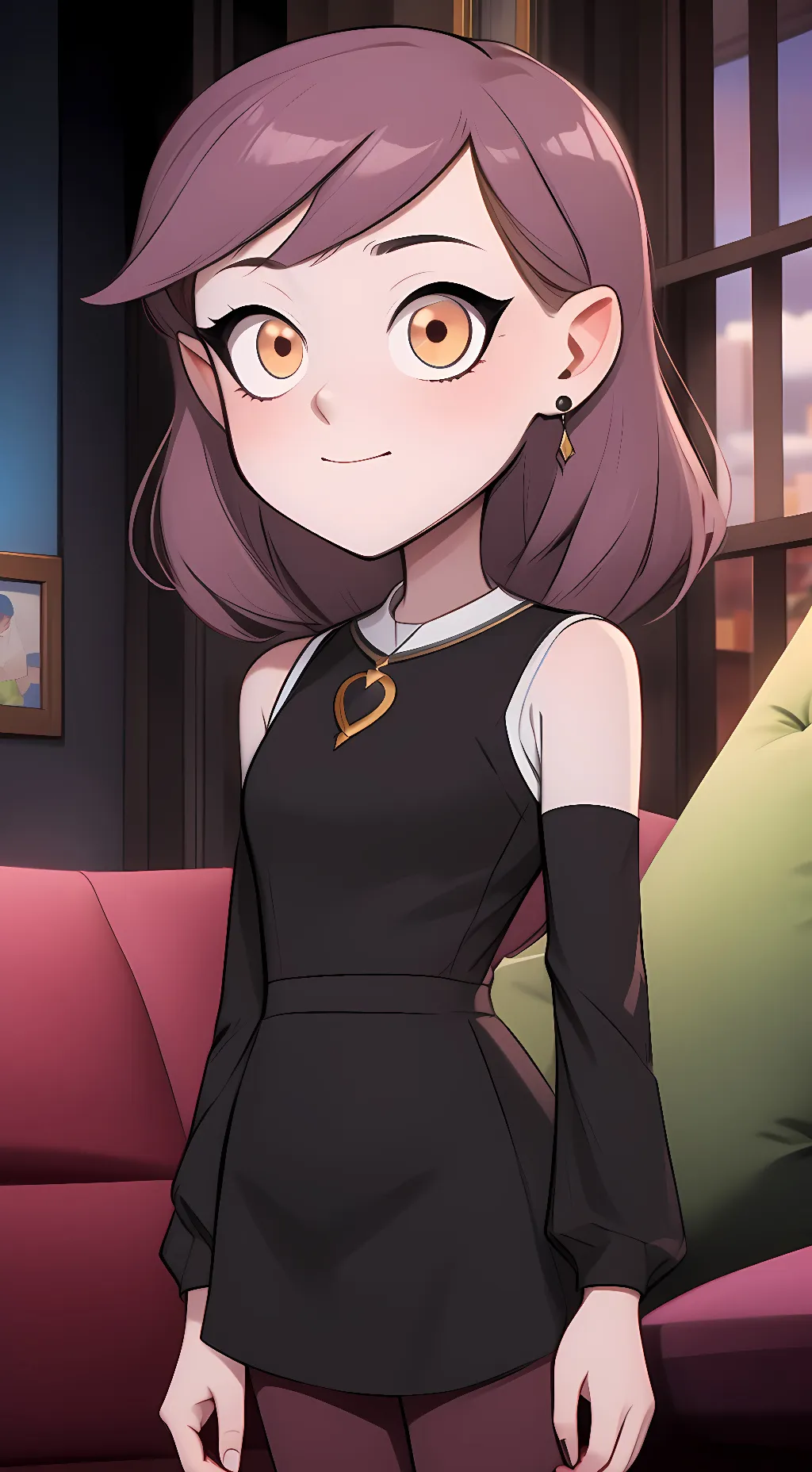 ai character: Amity  background