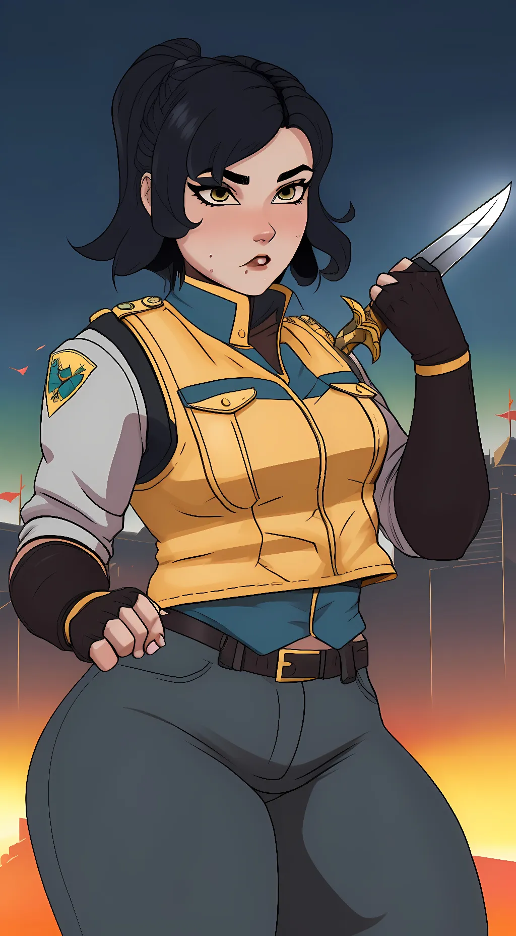 ai character: Emilia background