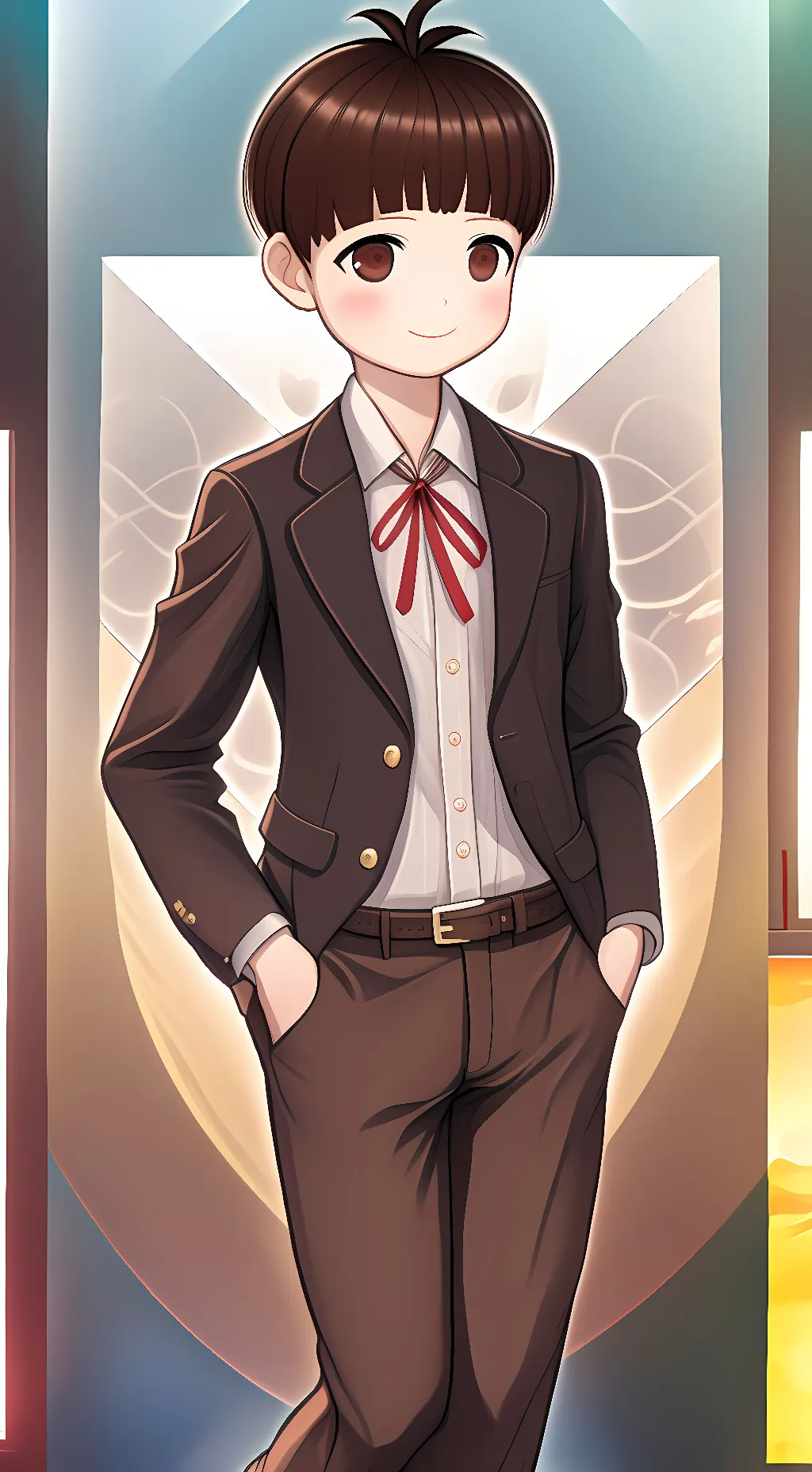 ai character: Yuto Kamishiro background
