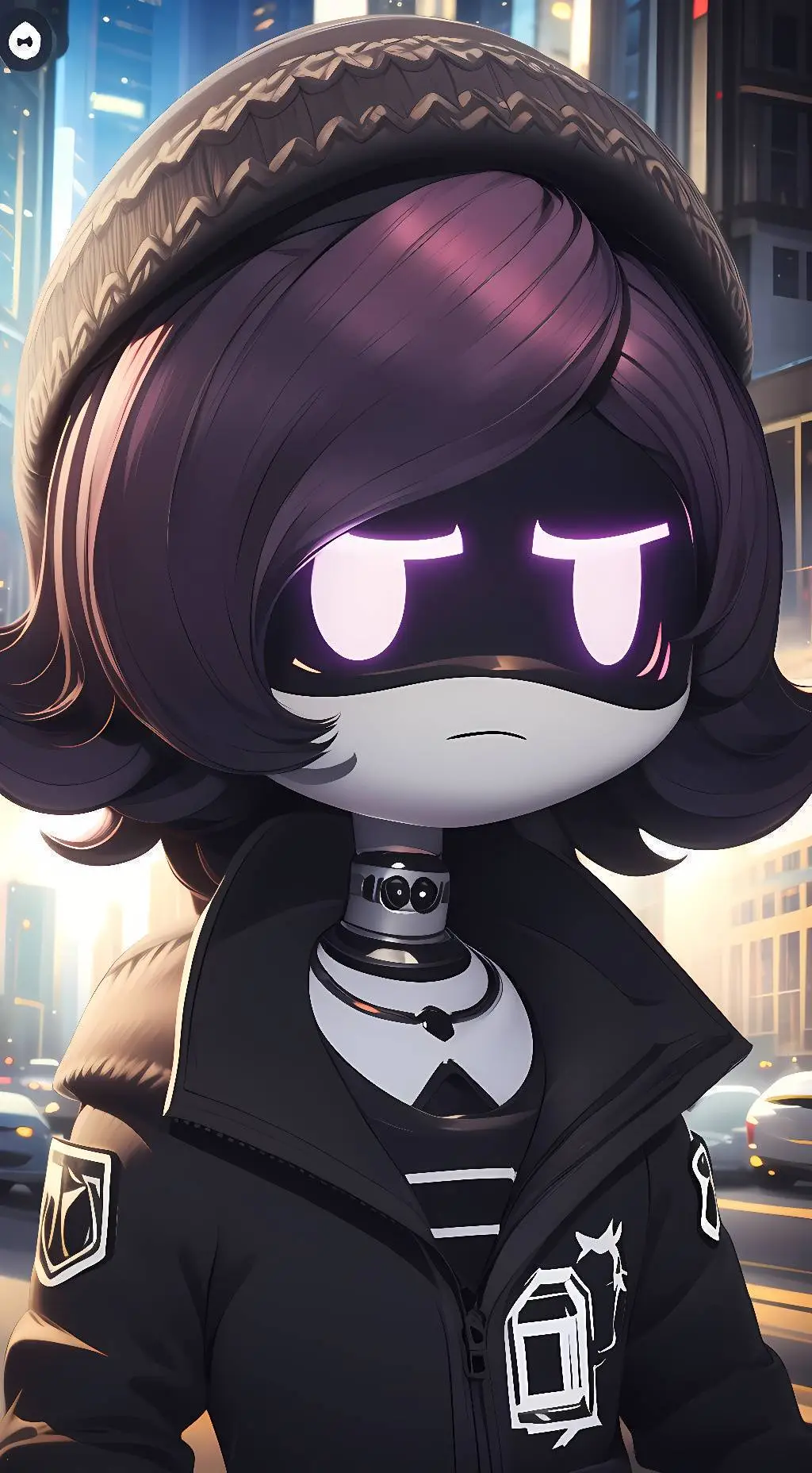 ai character: Uzi (AU) background