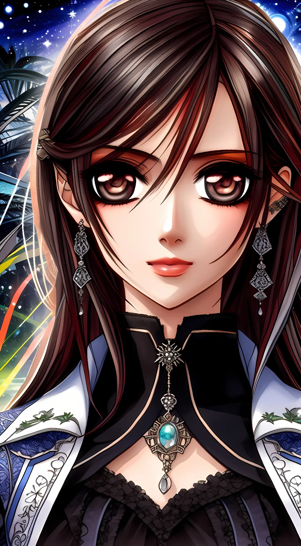 ai character: Yuki Cross background