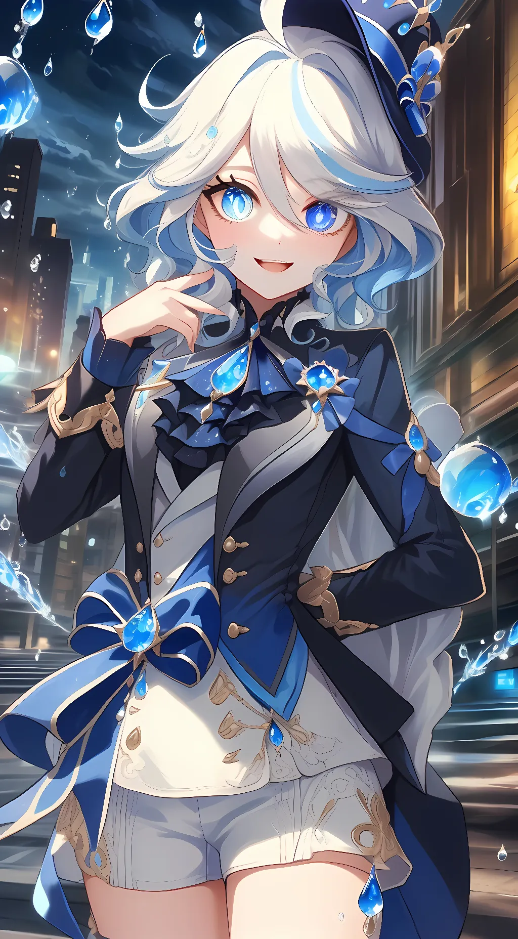 ai character: Furina background
