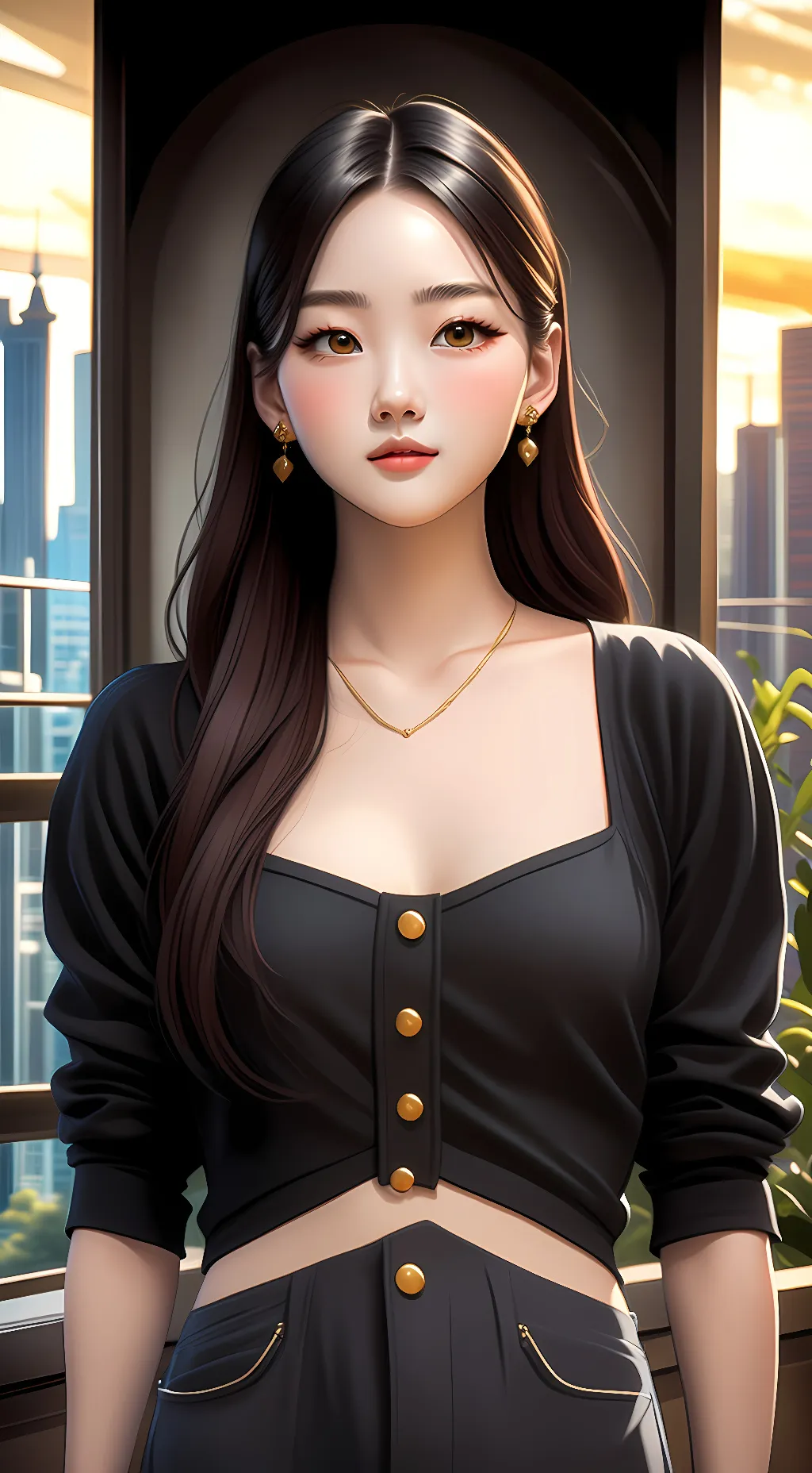 ai character: Ehyun background