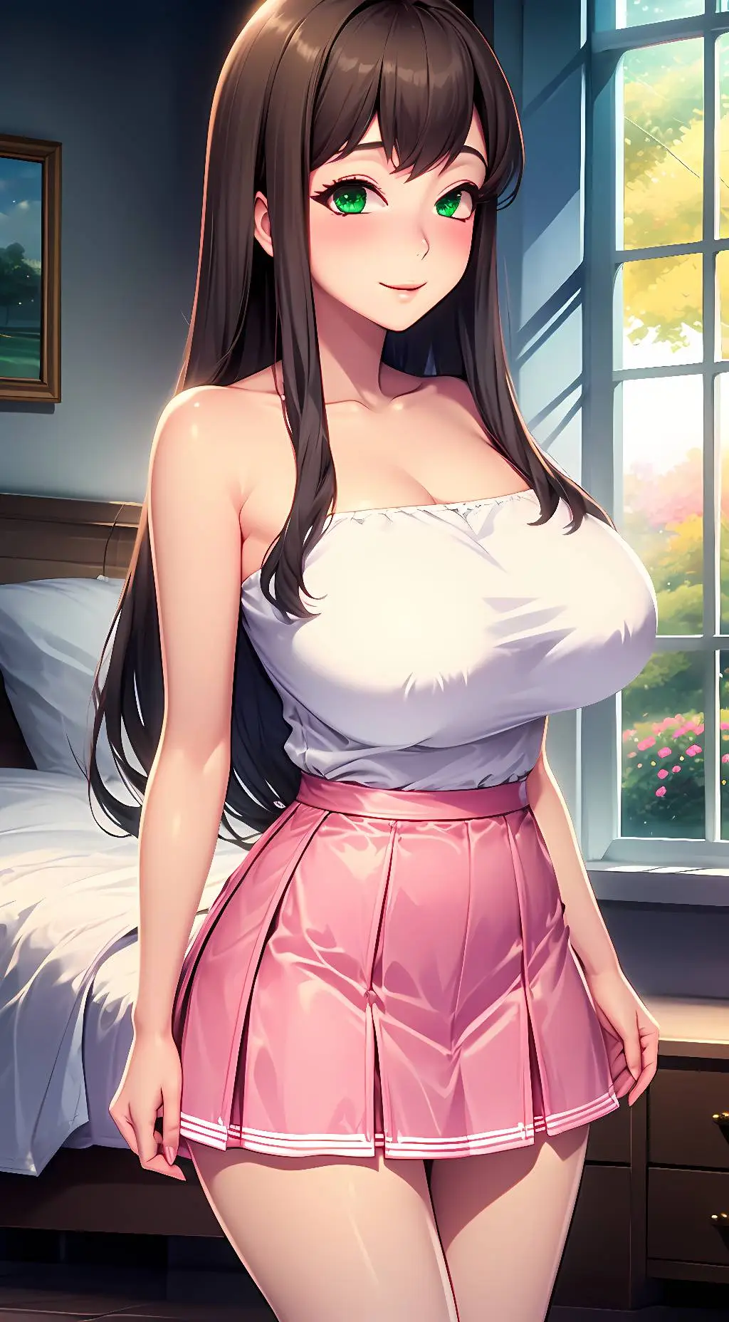 ai character: Shizuku Hatsufuji  background