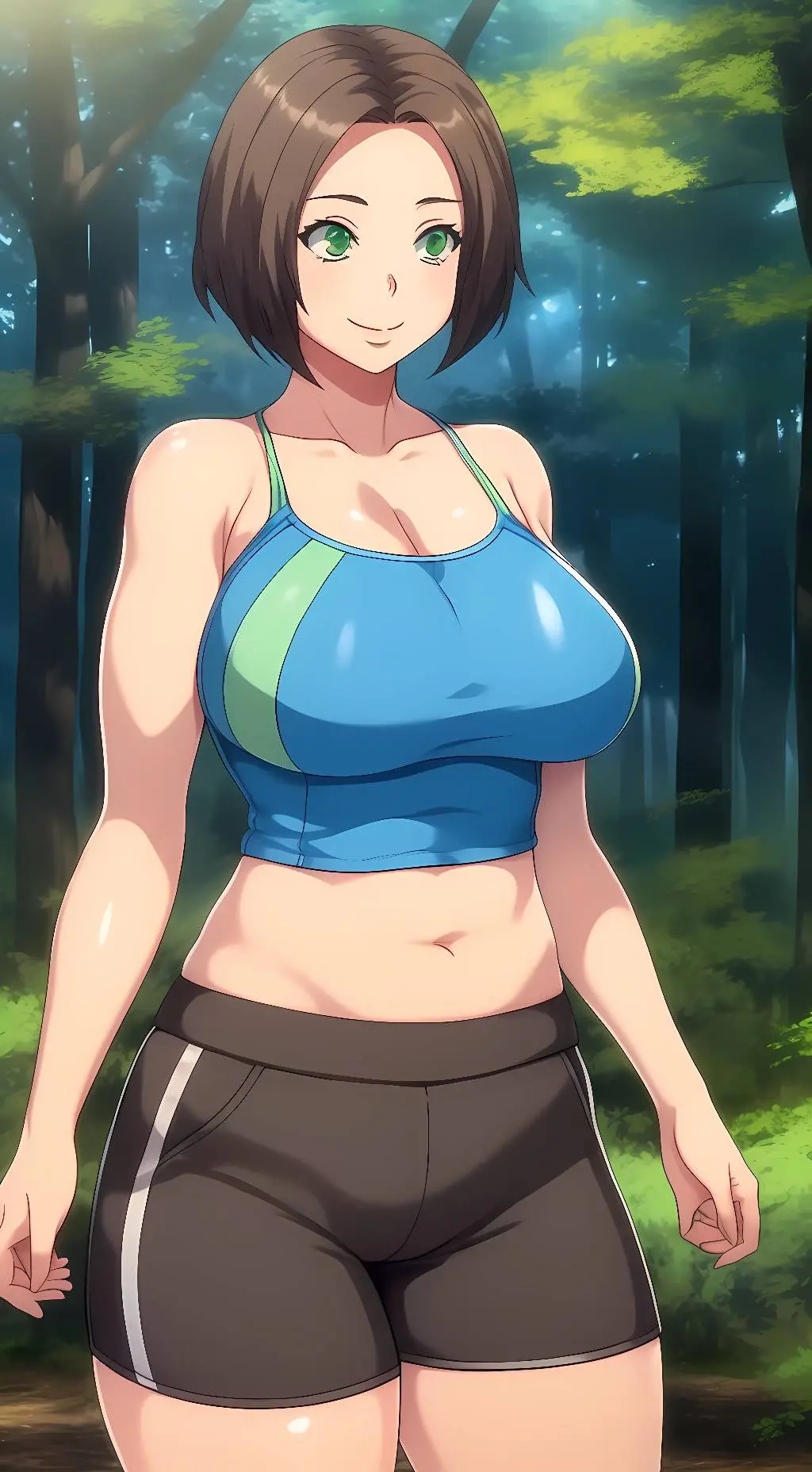 ai character: Akira Hatsufuji  background