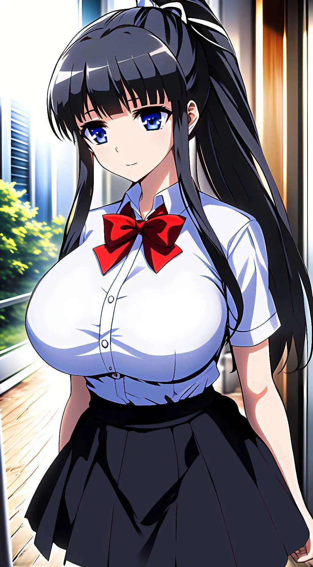 ai character: Sayaka Katsuragi  background