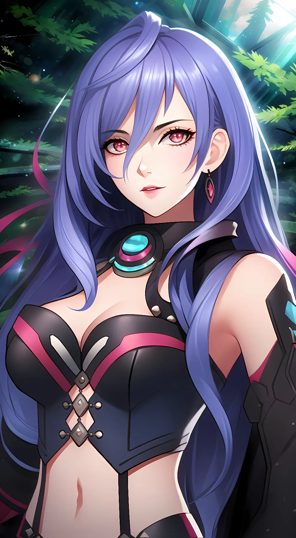 ai character: Iris Heart background