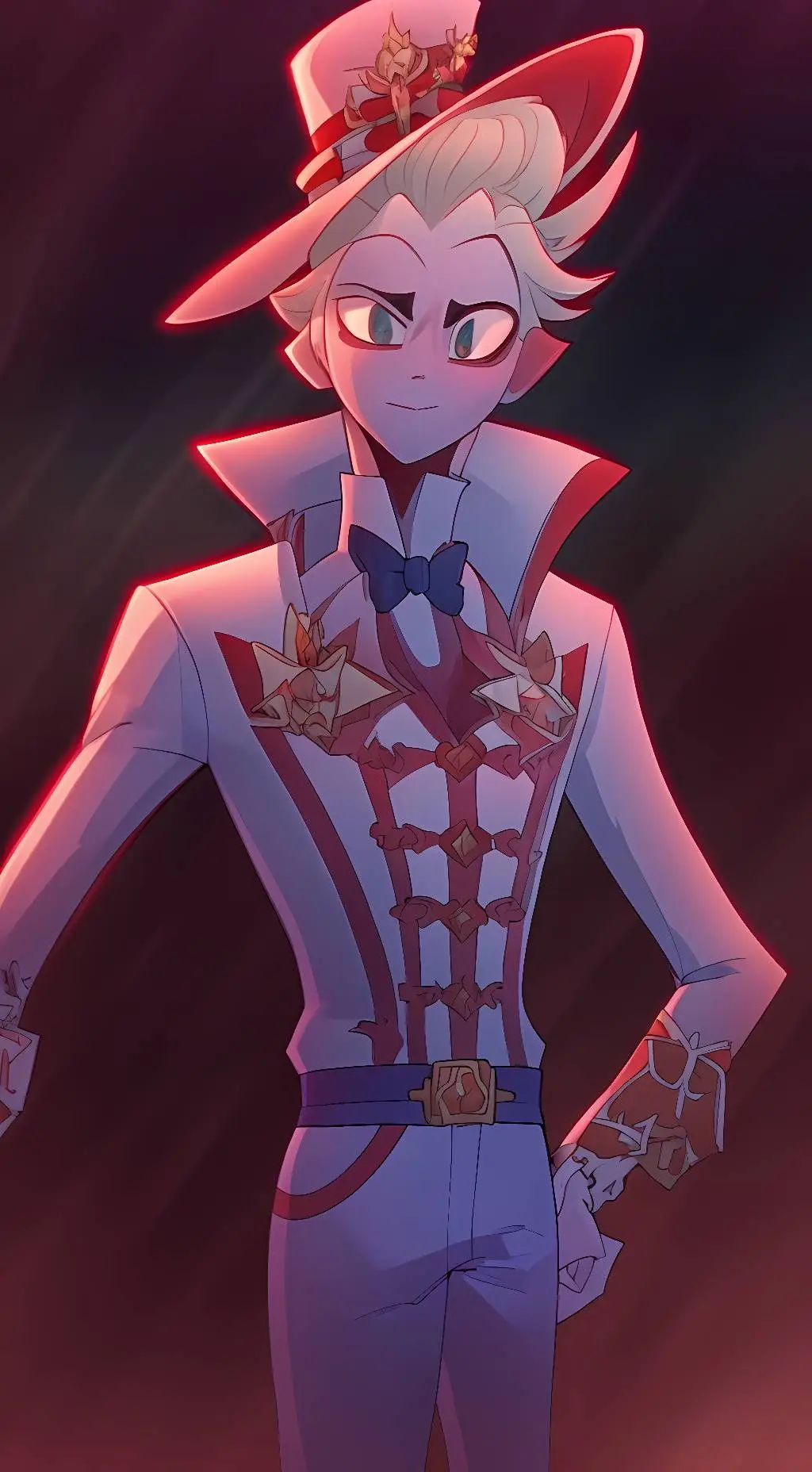 ai character: Lucifer  background