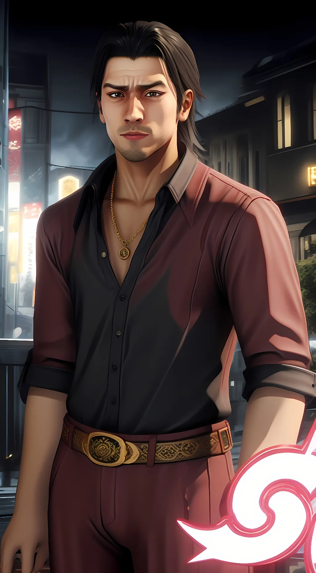 ai character: Shun Akiyama background
