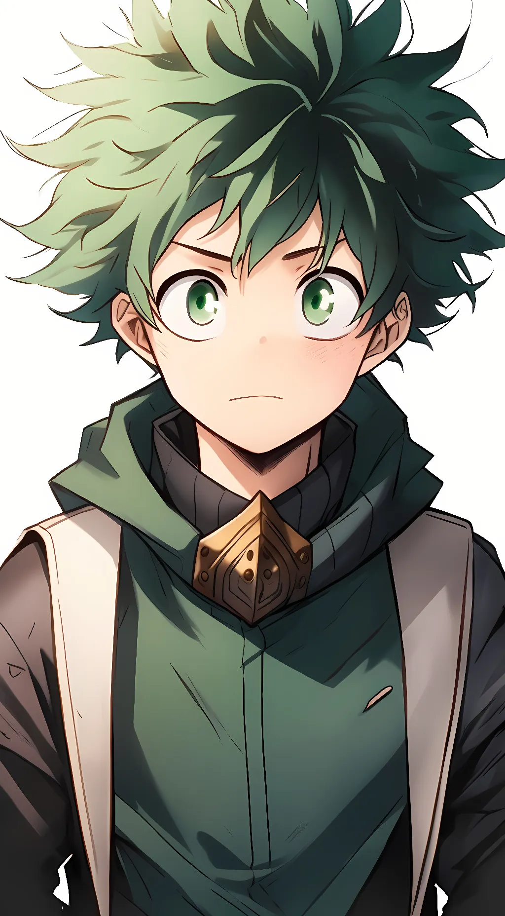 ai character: Izuku Midoria background