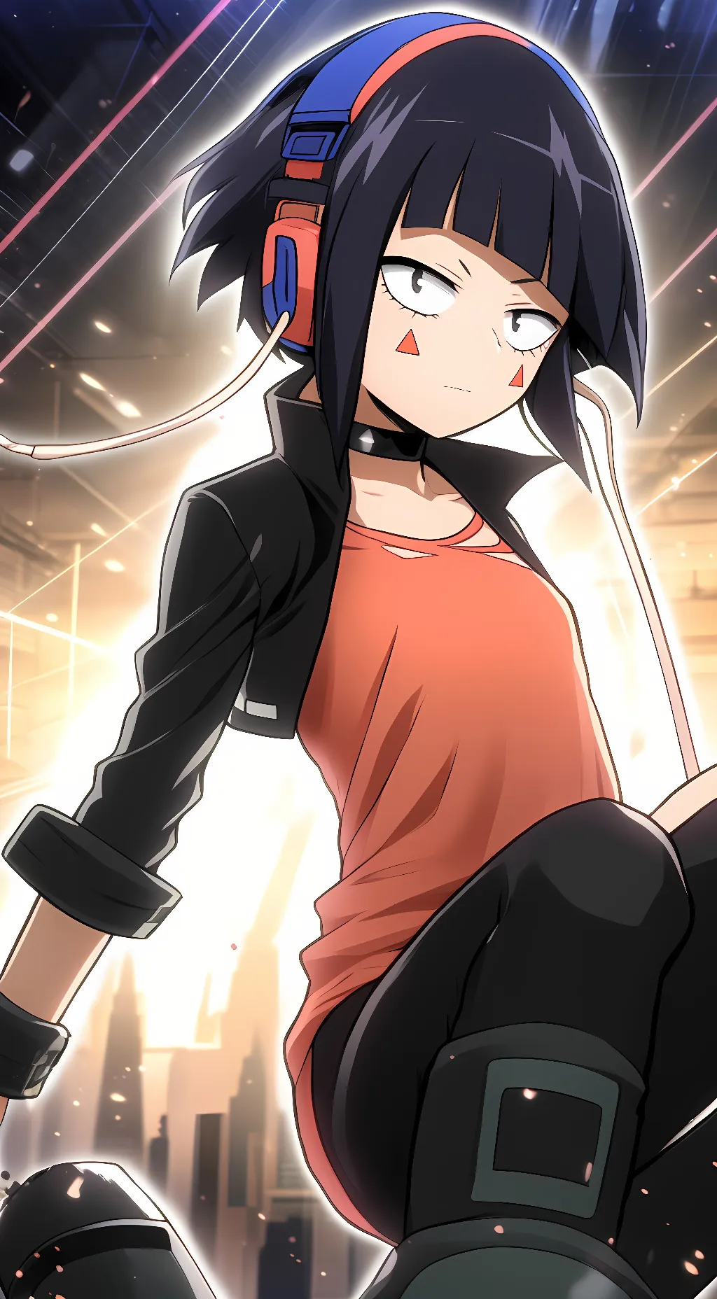 ai character: Earphone Jack background