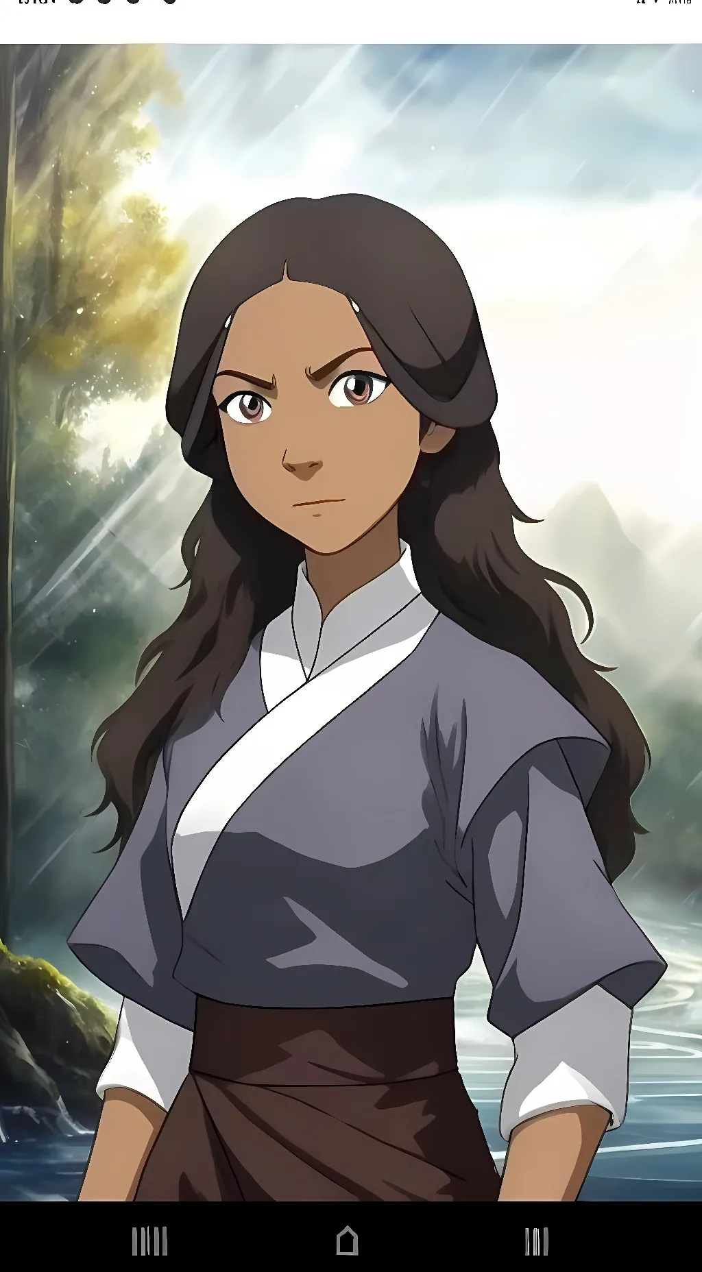 ai character: Katara background