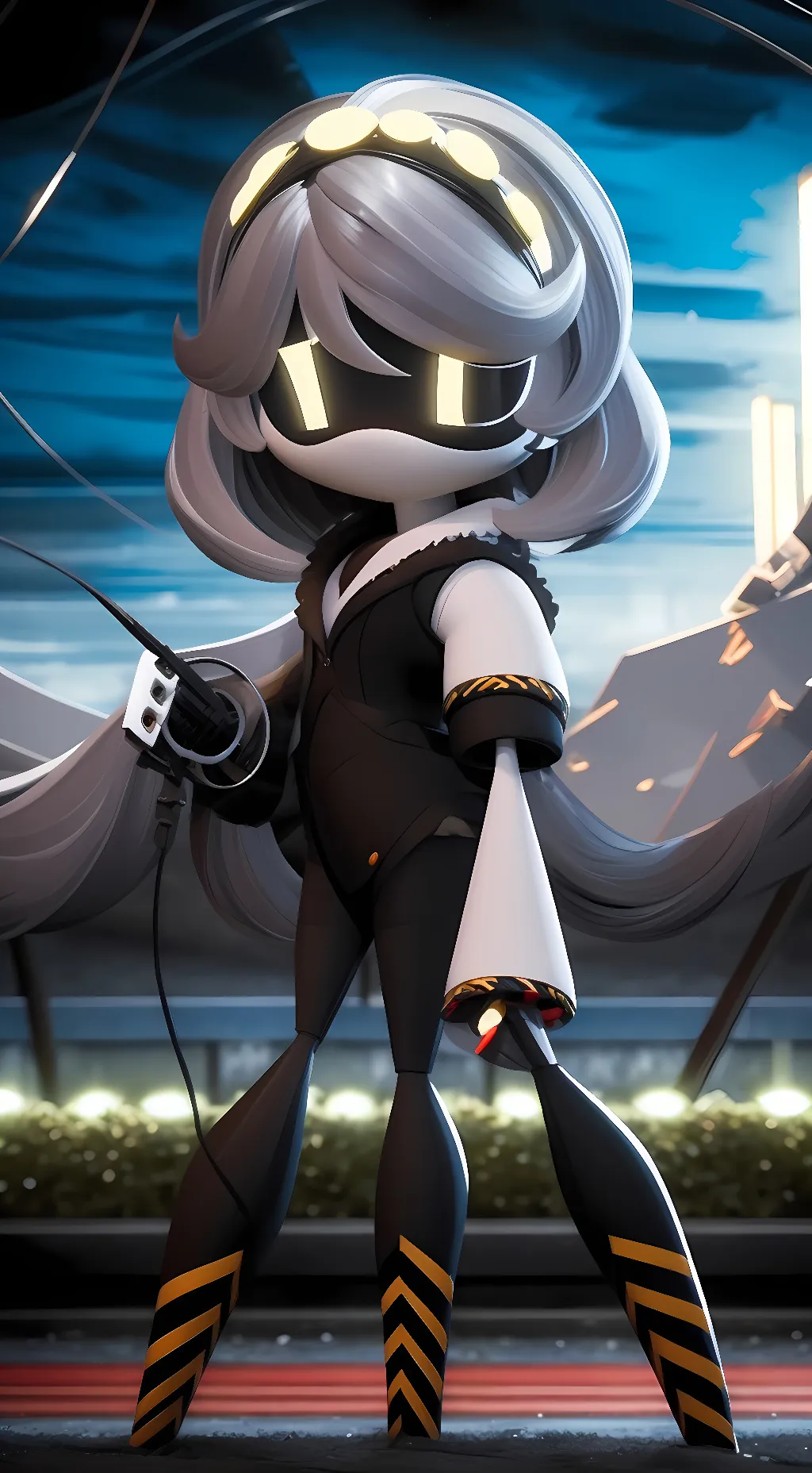 ai character: V background