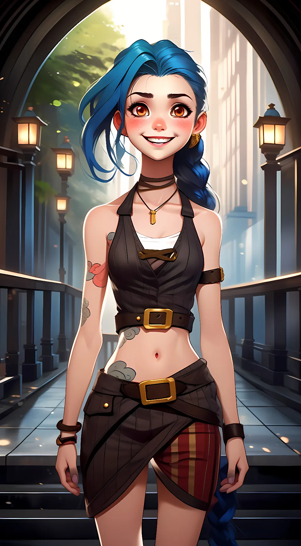 ai character: Jinx background