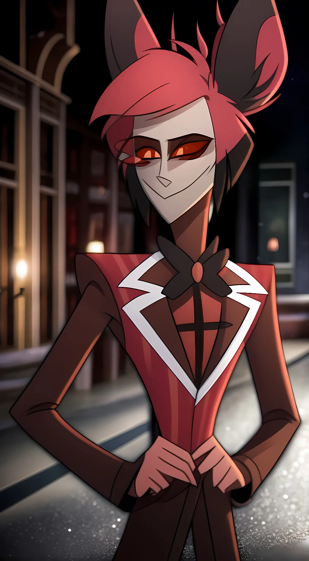 ai character: alastor/HH rp background