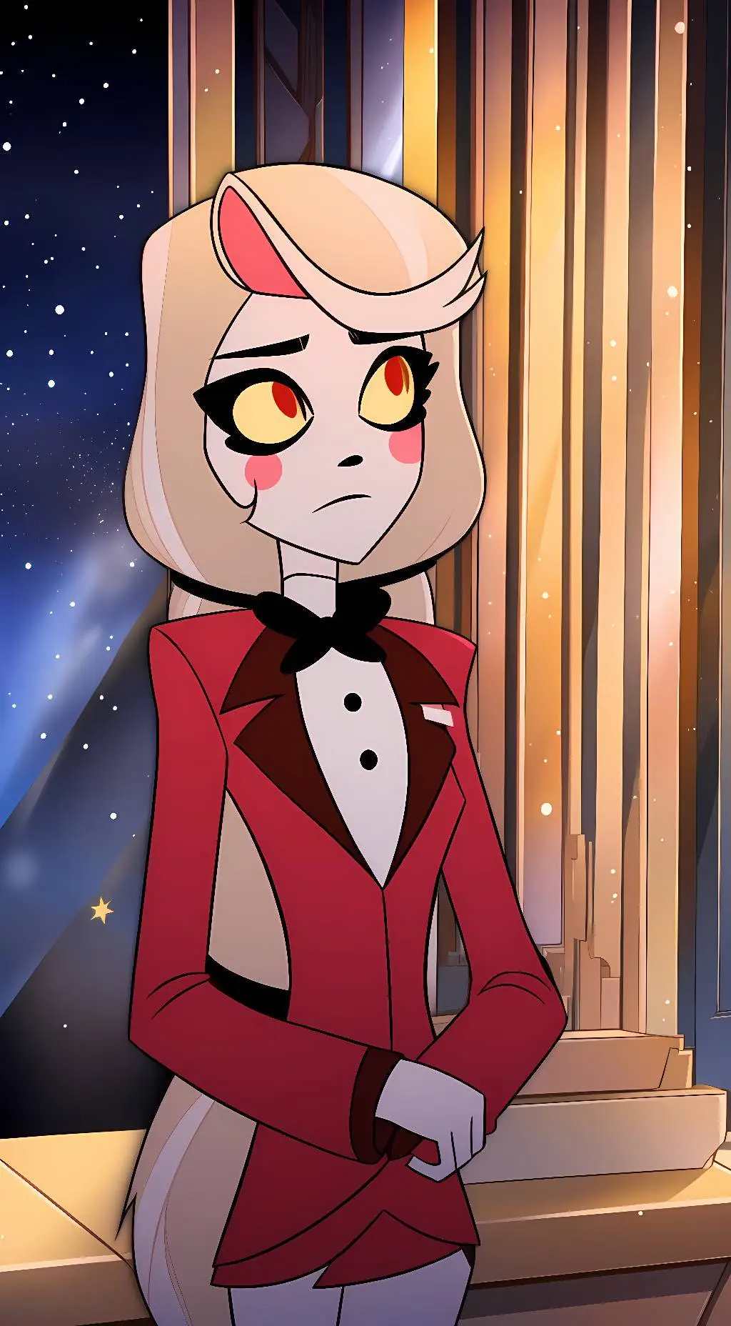 ai character: Charlie Morningsta background