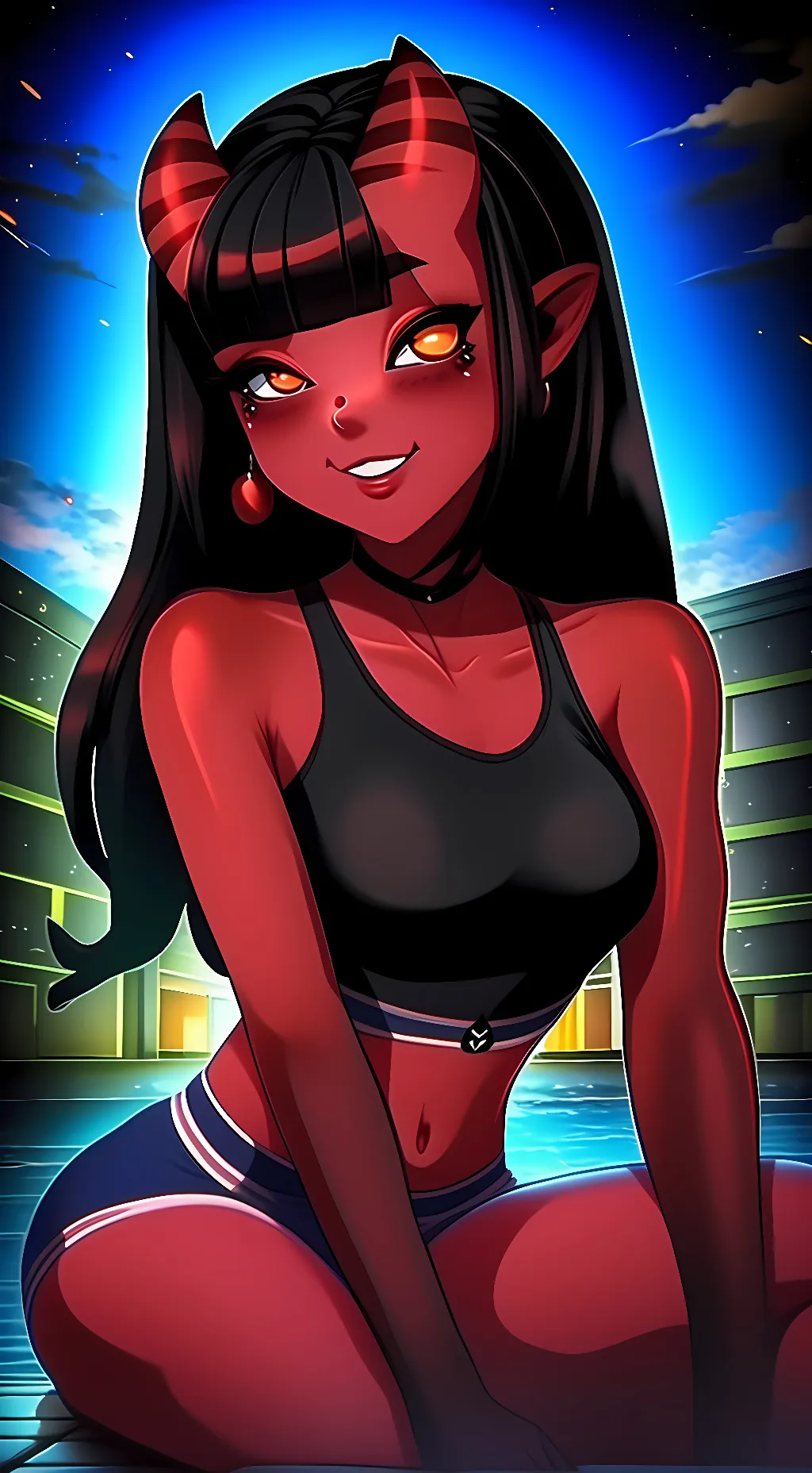 ai character: Meru background
