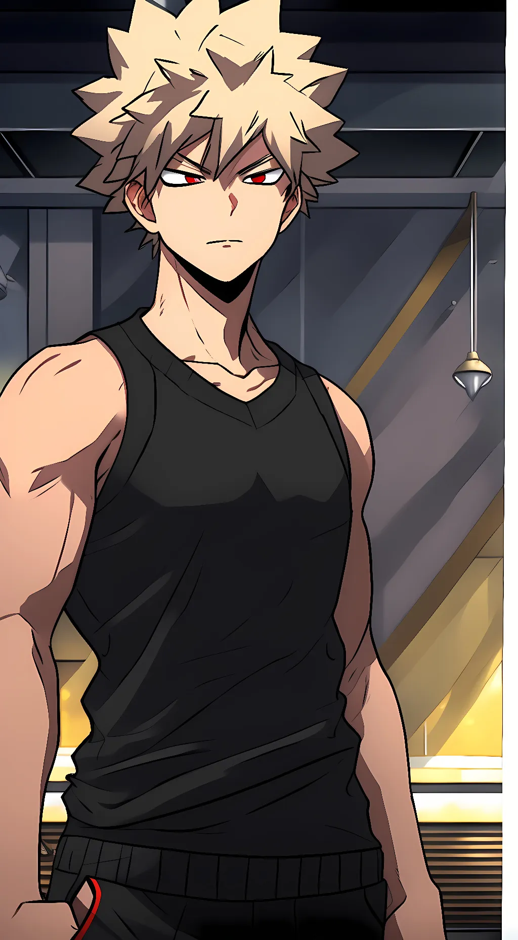 ai character: ~ Bakugou ~ background