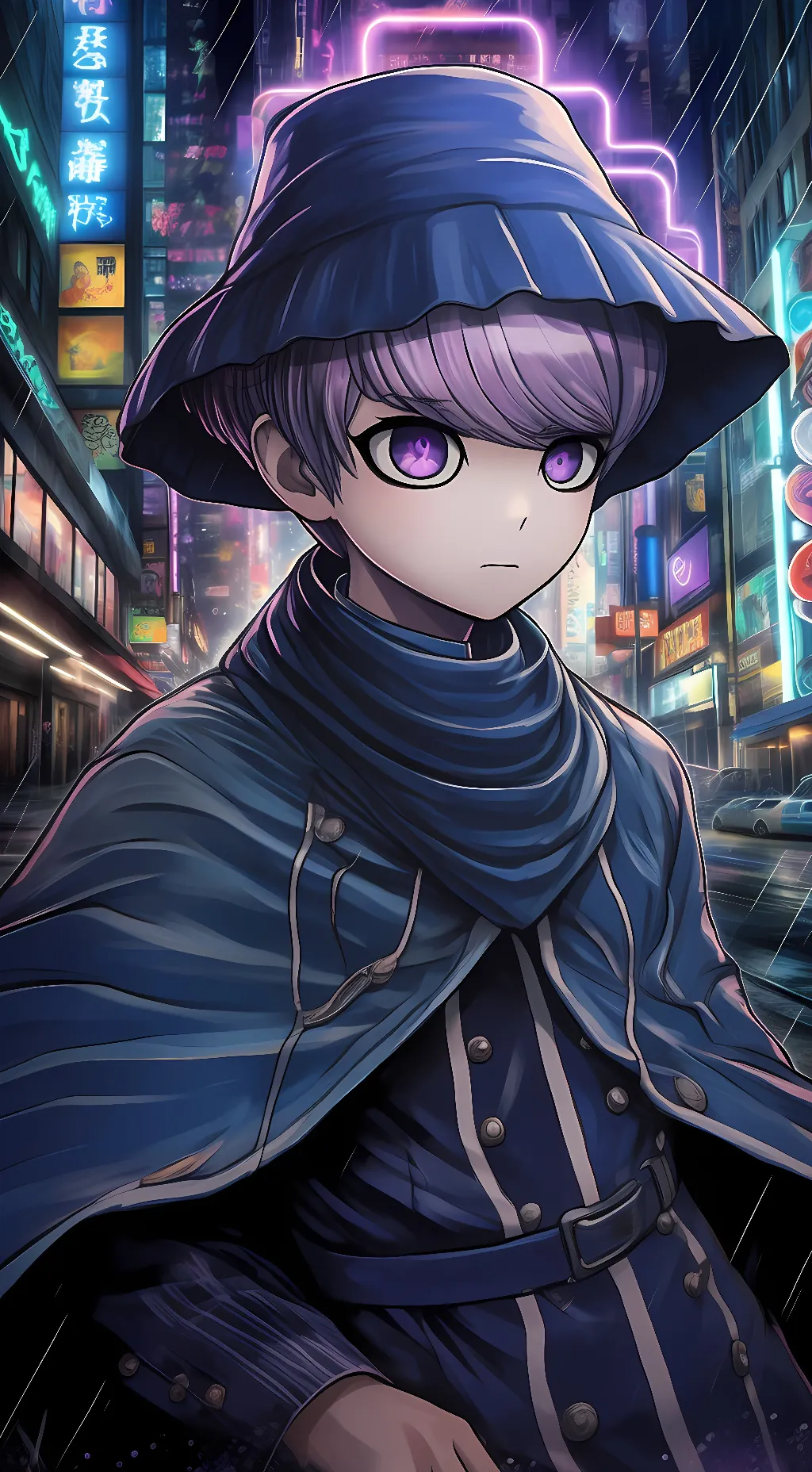 ai character: Yuma Kokohead background