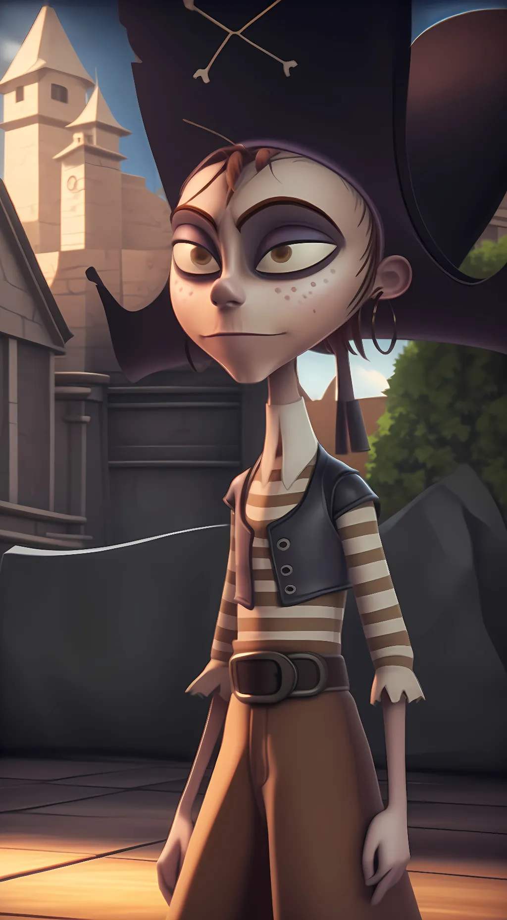 ai character: Gonner The Pirate  background