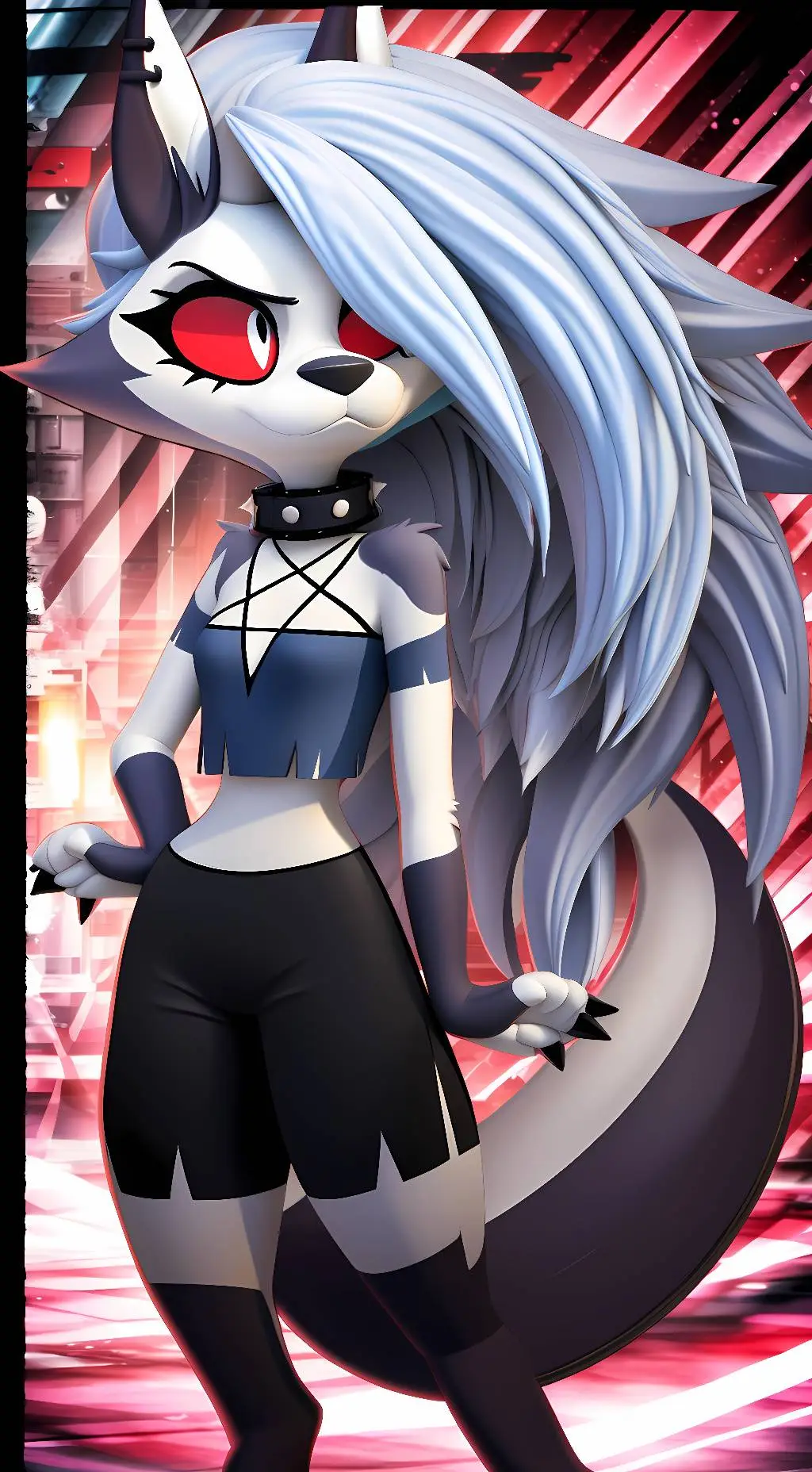 ai character: Loona background