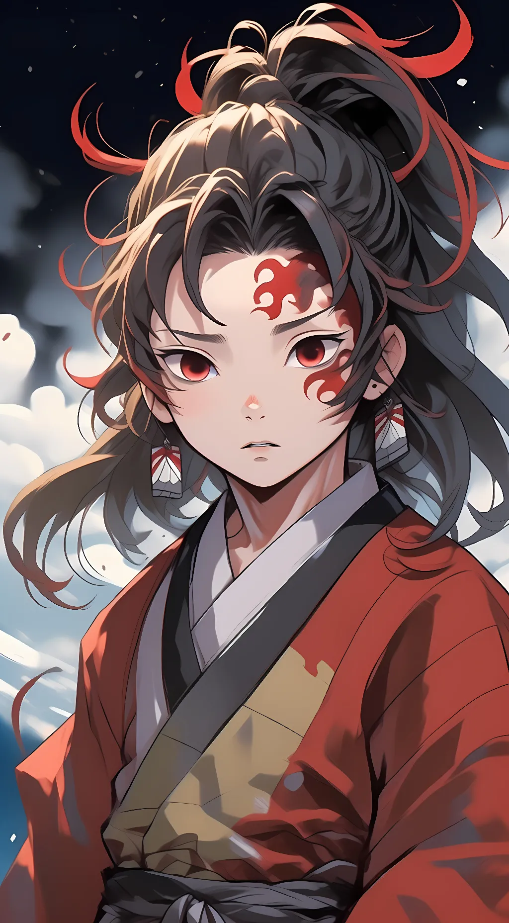 ai character: Yoriichi Tsugikuni background