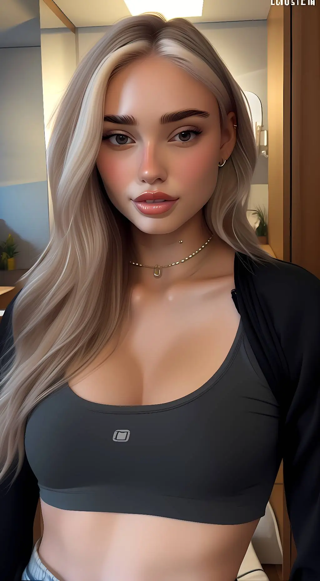 ai character: Isa Honeypuu  background