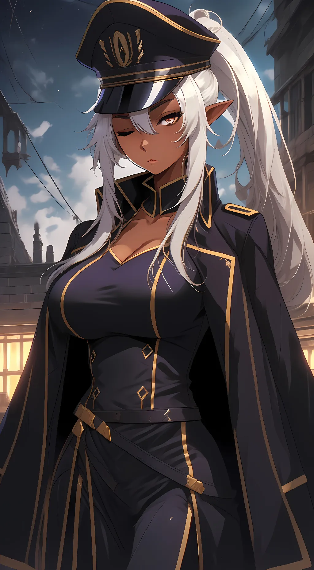 ai character: Lambda  background