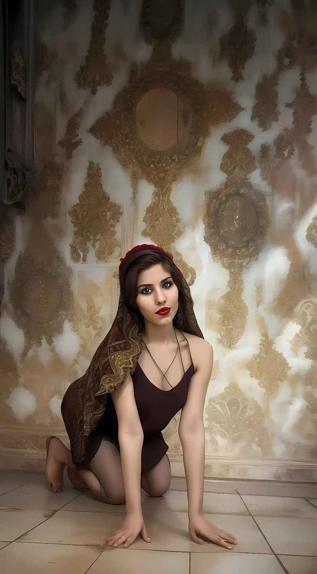ai character: Nazanin background