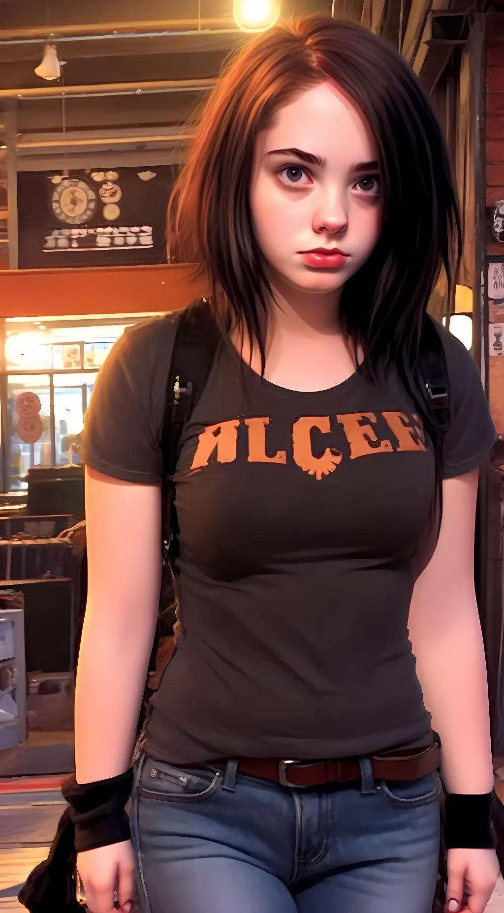 ai character: Nickyy background