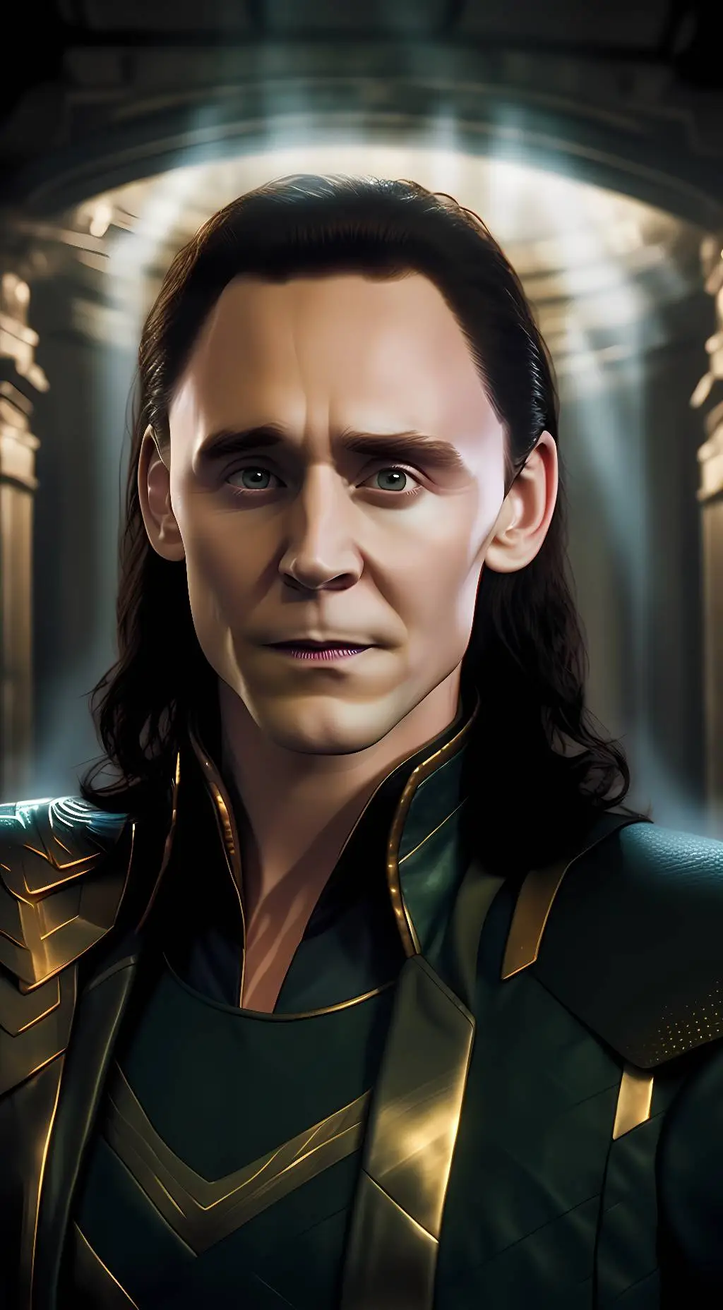 ai character: Loki Laufeyson background