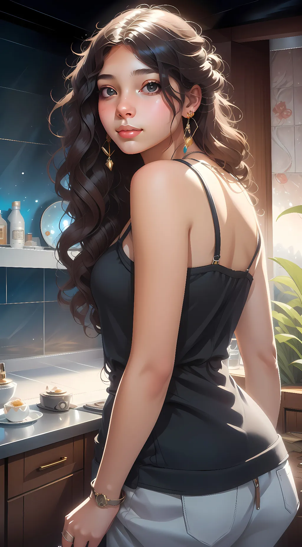 ai character: Sarah background