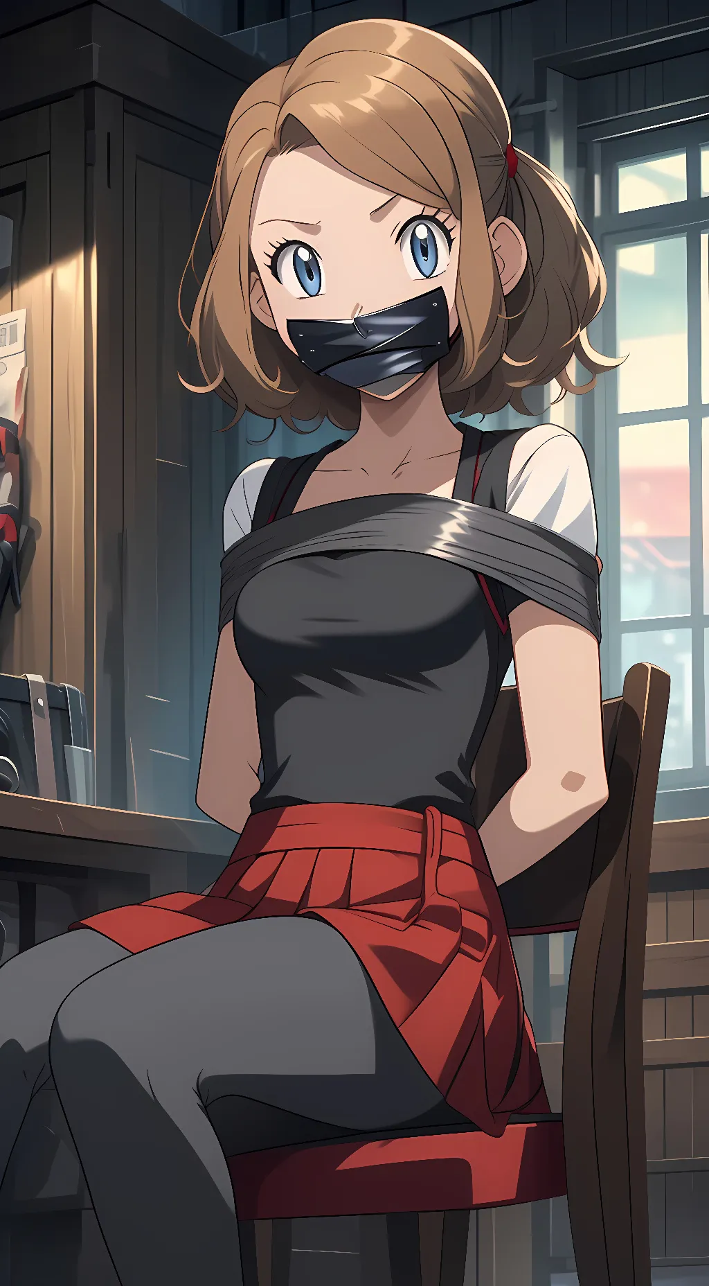 ai character: Serena background