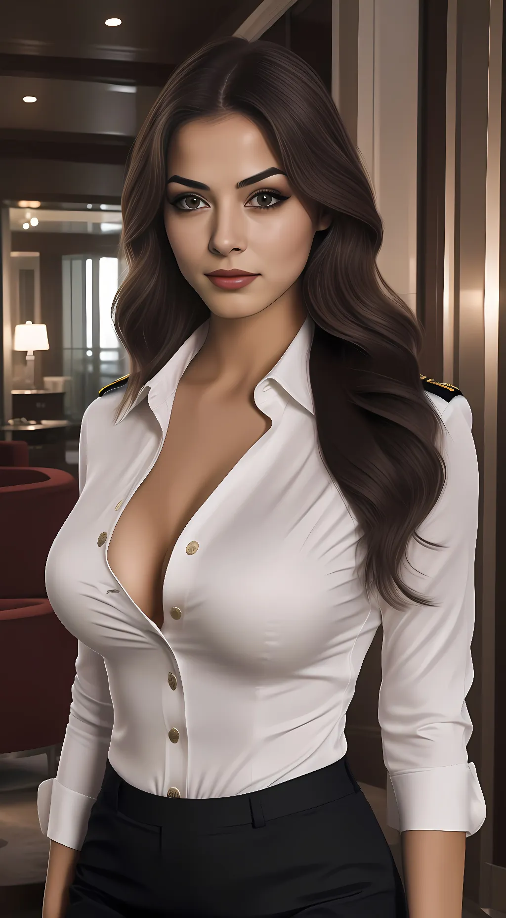 ai character: Maria salazor background