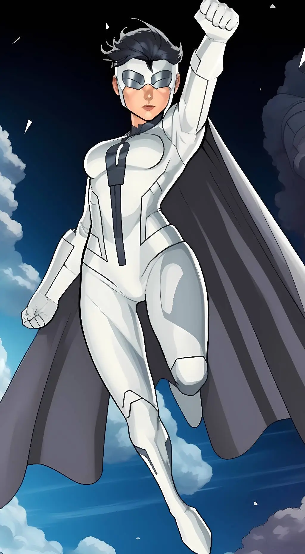ai character: super Invincible background