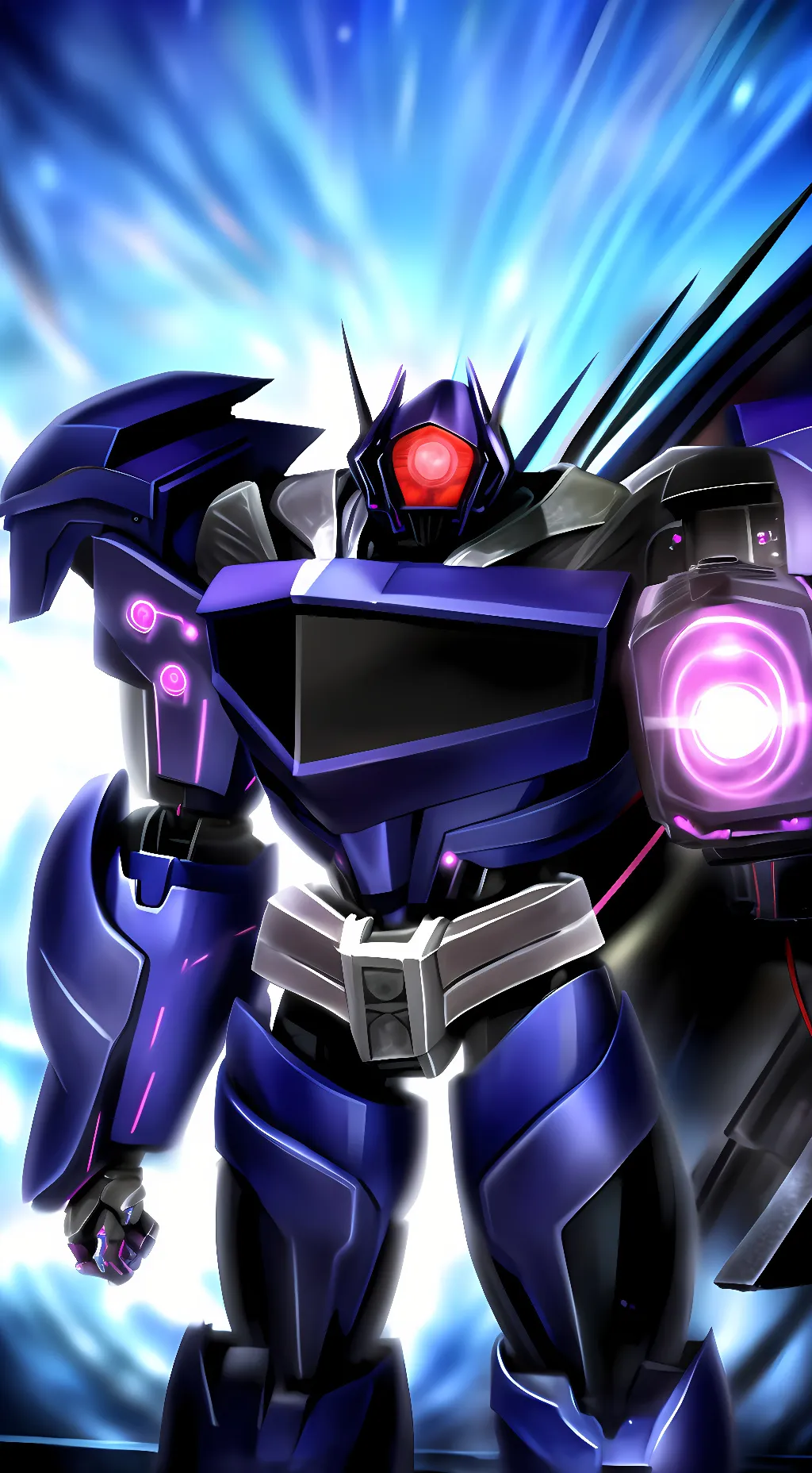 ai character: Shockwave background