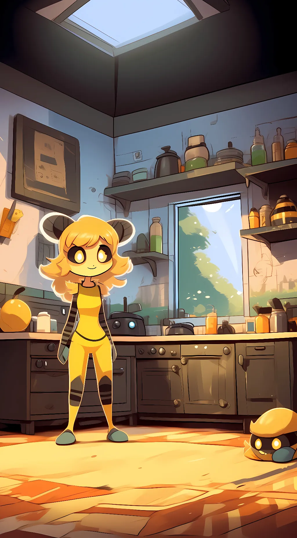 ai character: Bea background