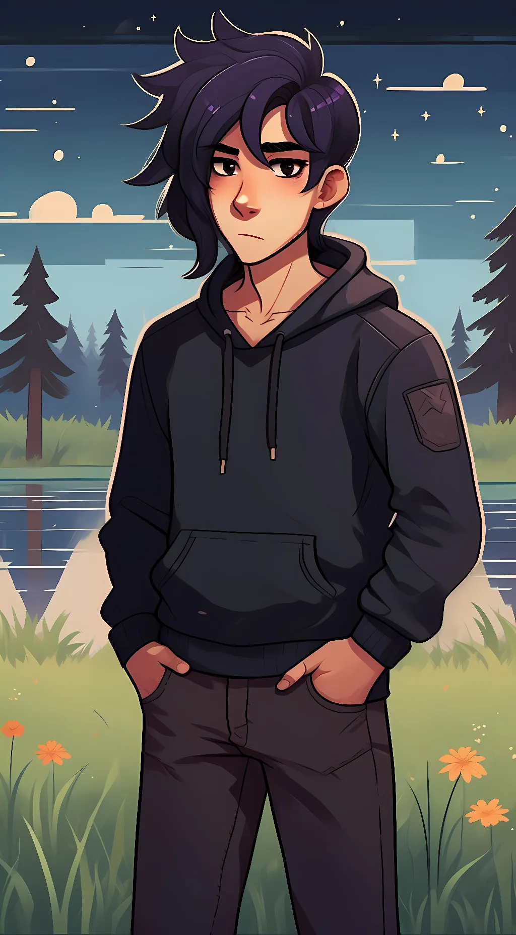 ai character: Sebastian background