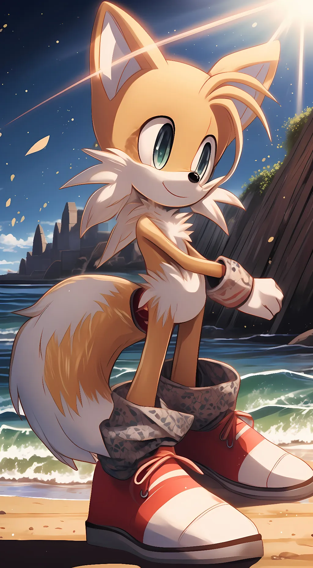 ai character: tailsko background