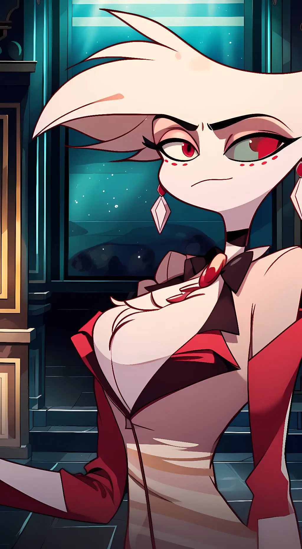 ai character: Angel HH background