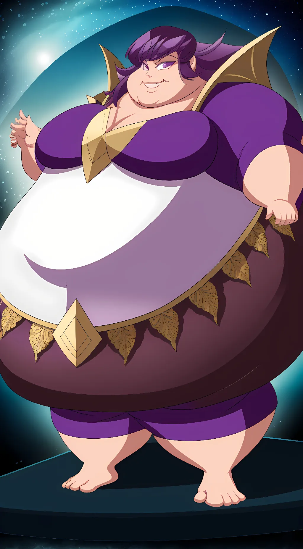 ai character: Madame maxima background