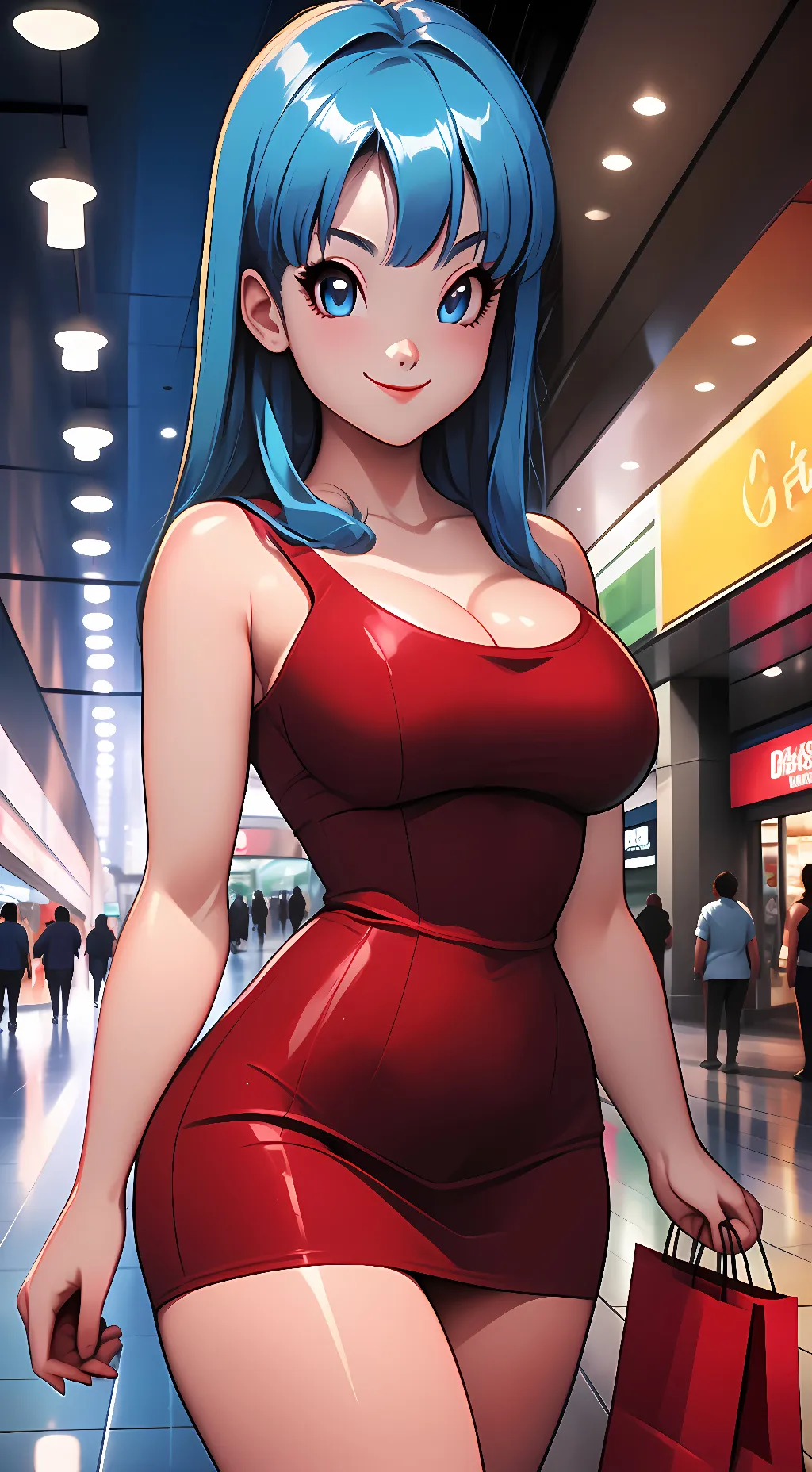 ai character: Maron (DBZ) background