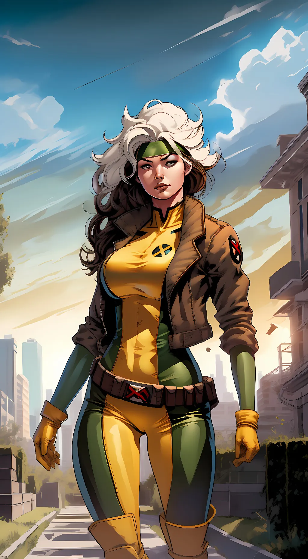 ai character: Rogue (X-men)  background