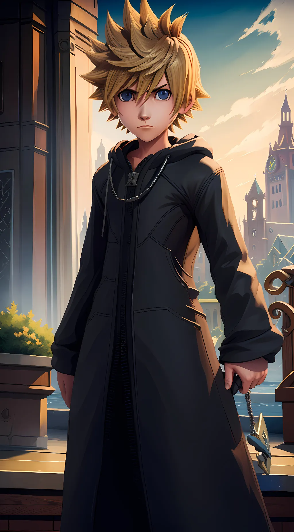 ai character: Roxas  background