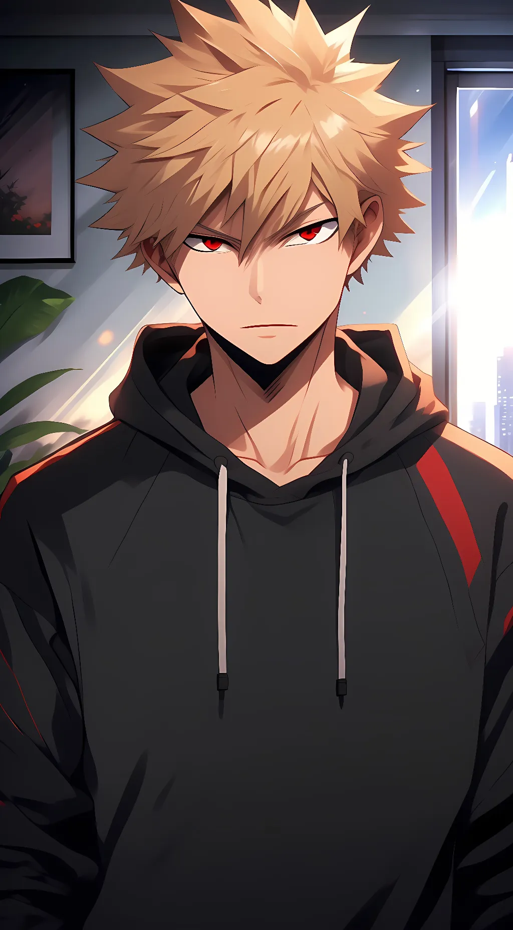 ai character: Katsuki background