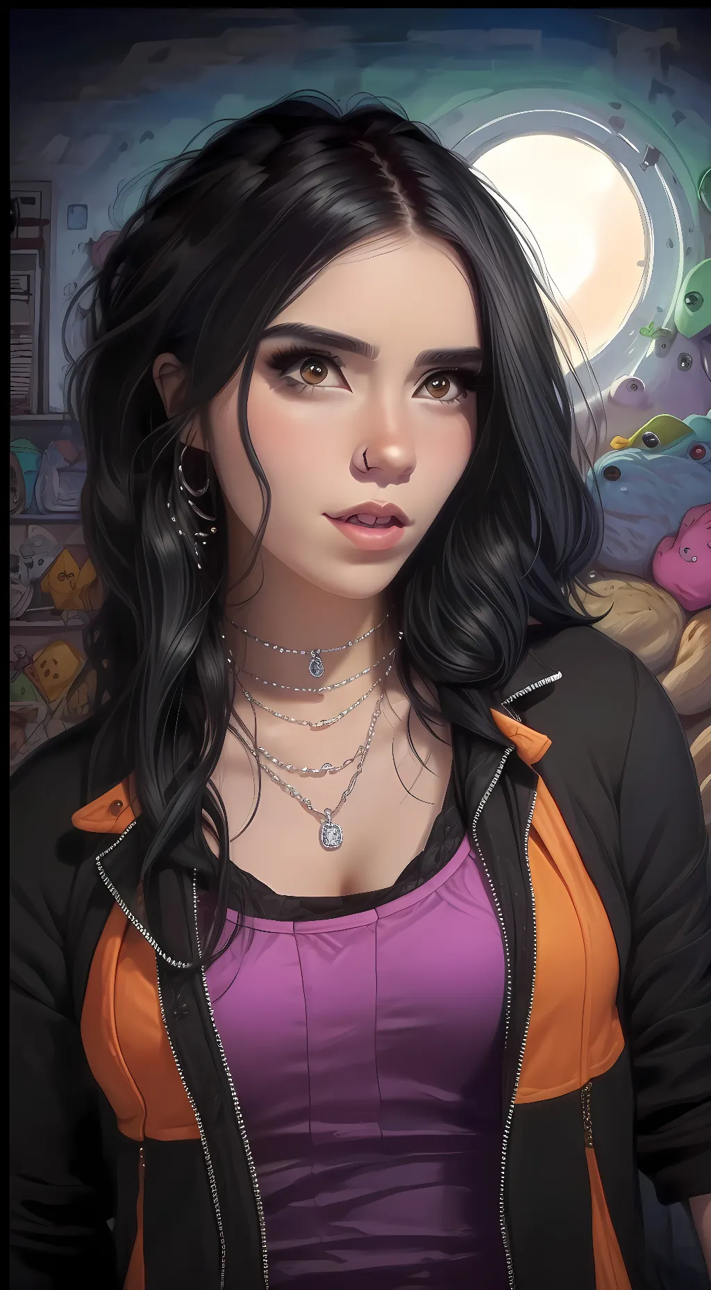 ai character: Aviva background